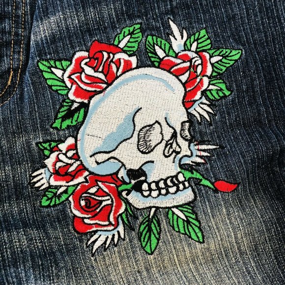 Ed Hardy Men's Denim Jeans 100% Size Waist 36 x Length 34 - Picture 7 of 11